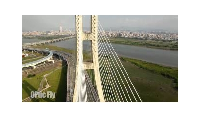 20141016台北市空拍素材13大直橋、新北大橋、新北市政府
