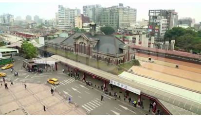 20140124台中市空拍素材08台中火車站、中彰公路、大慶車站、鐵路、高鐵